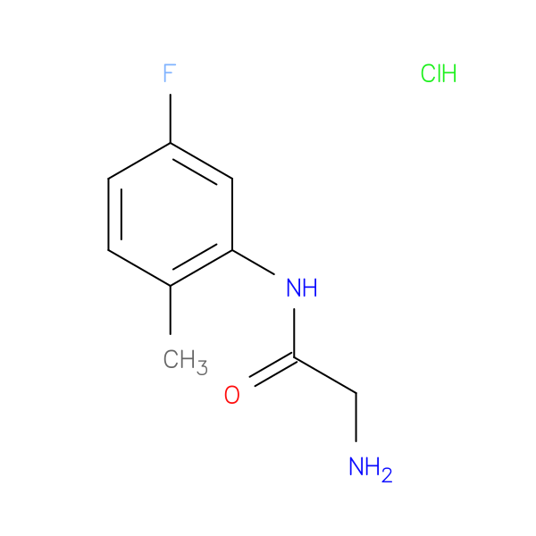N~1~-(5-fluoro-2-methylphenyl)glycinamide hydrochloride