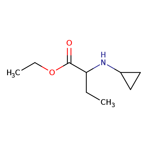 ethyl 2-(cyclopropylamino)butanoate
