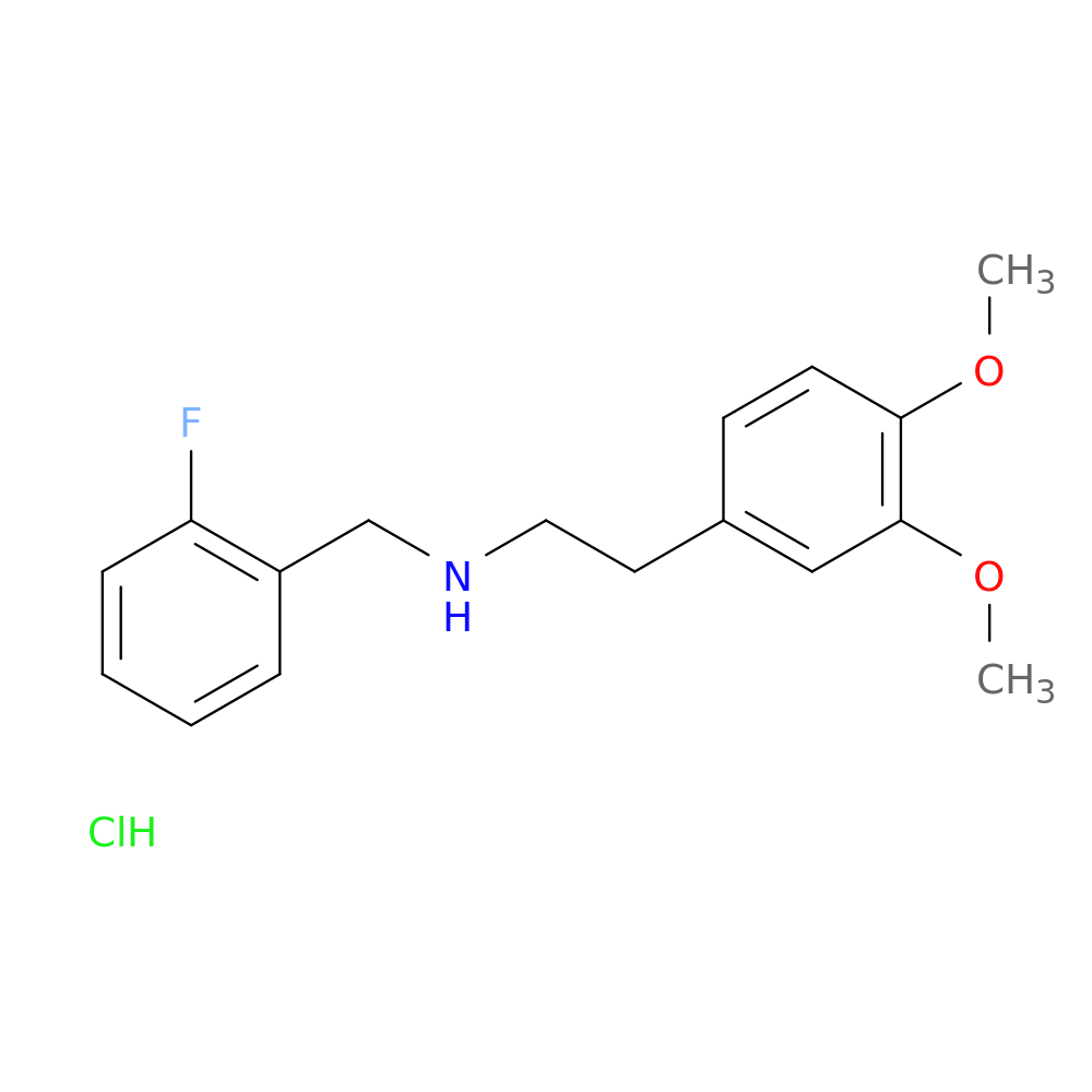 [2-(3,4-Dimethoxy-phenyl)-ethyl]-(2-fluoro-benzyl)-amine hydrochloride