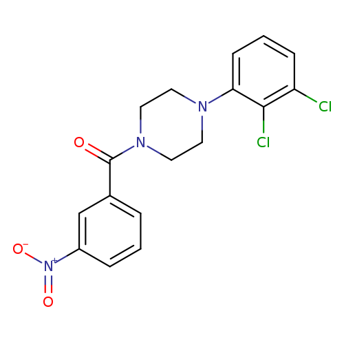 1-(2,3-dichlorophenyl)-4-(3-nitrobenzoyl)piperazine