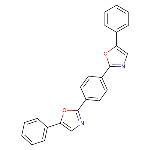 Oxazole, 2,2'-(1,4-phenylene)bis[5-phenyl-