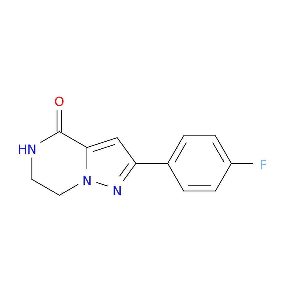 2-(4-Fluorophenyl)-6,7-Dihydropyrazolo[1,5-A]Pyrazin-4(5H)-One