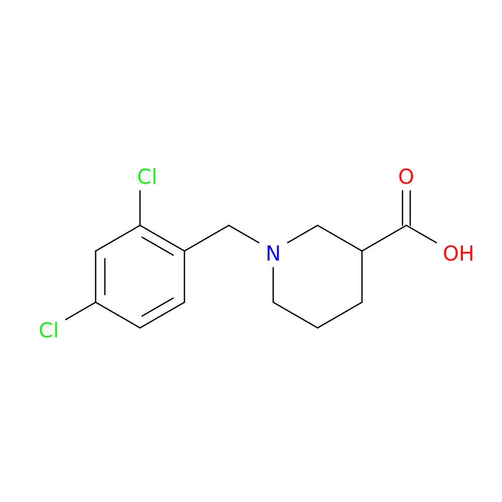 1-(2,4-Dichloro-benzyl)-piperidine-3-carboxylic acid