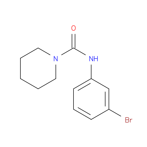 Piperidine-1-carboxylic acid (3-bromo-phenyl)-amide