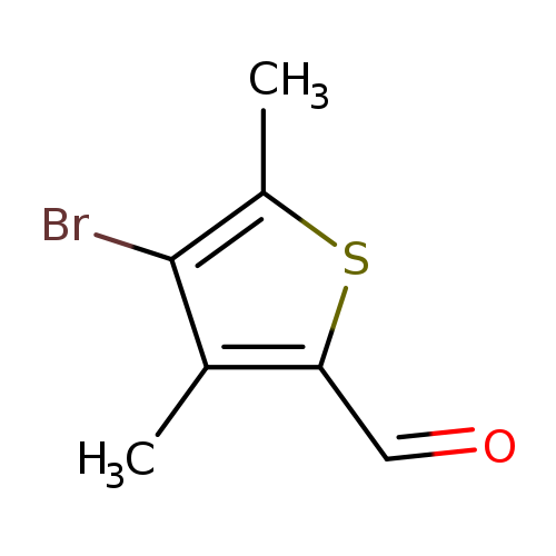 4-bromo-3,5-dimethylthiophene-2-carbaldehyde