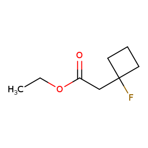 Ethyl 2-(1-fluorocyclobutyl)acetate