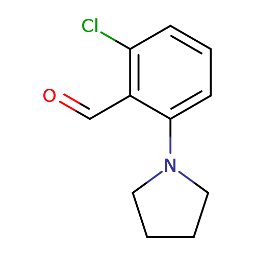 2-Chloro-6-(pyrrolidin-1-yl)benzaldehyde