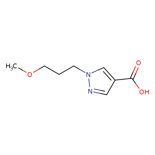1-(3-Methoxypropyl)-1h-pyrazole-4-carboxylic acid