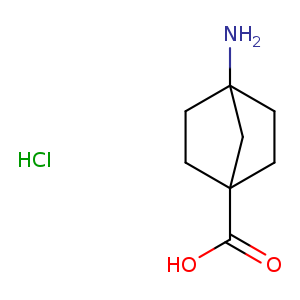 Bicyclo[2.2.1]​heptane-​1-​carboxylic acid, 4-​amino-​, hydrochloride (1:1)