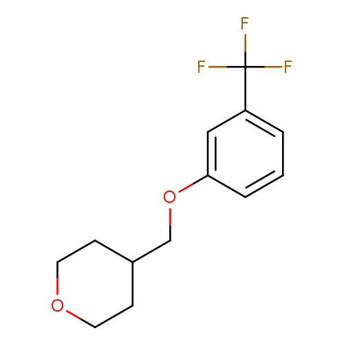 4-(3-Trifluoromethylphenoxy)methyltetrahydro-2H-pyran