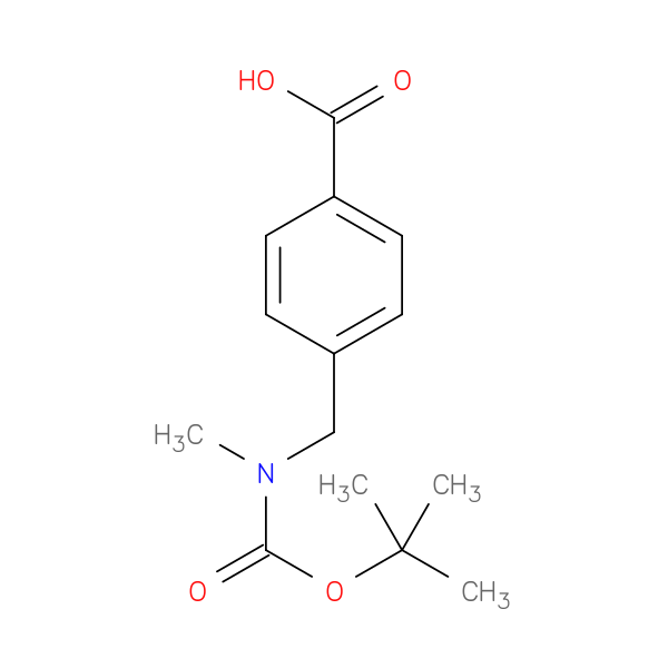 4-(((tert-Butoxycarbonyl)(methyl)amino)methyl)benzoic acid