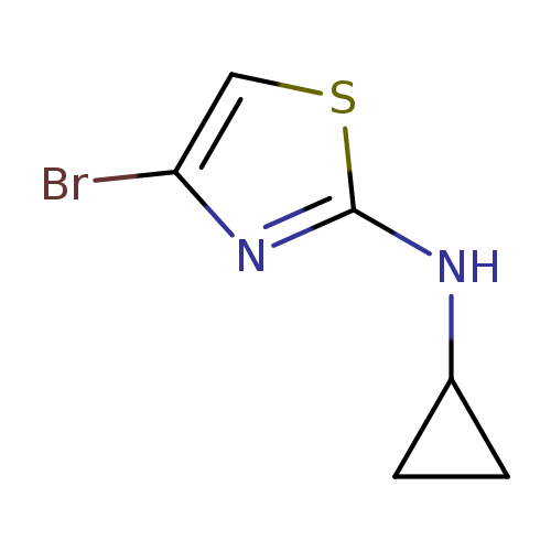 4-Bromo-N-cyclopropylthiazol-2-amine