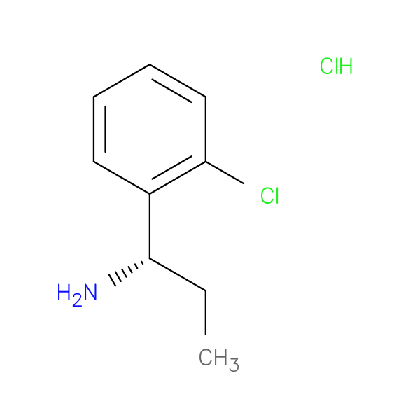 (1S)-1-(2-Chlorophenyl)propylamine hydrochloride