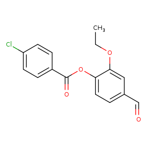 2-Ethoxy-4-formylphenyl 4-chlorobenzoate