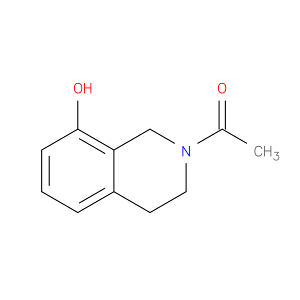 1-(8-Hydroxy-3,4-dihydroisoquinolin-2(1H)-yl)ethanone