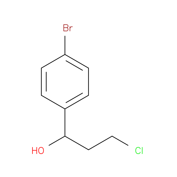 1-(4-Bromophenyl)-3-chloropropan-1-ol