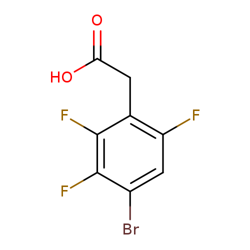 4-Bromo-2,3,6-trifluorophenylacetic acid