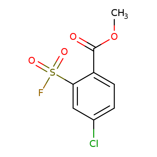 methyl 4-chloro-2-(fluorosulfonyl)benzoate