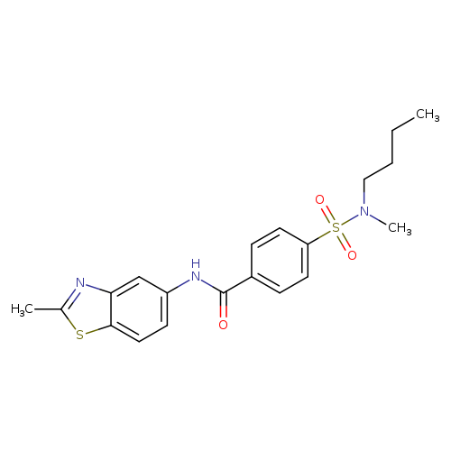 4-[butyl(methyl)sulfamoyl]-N-(2-methyl-1,3-benzothiazol-5-yl)benzamide