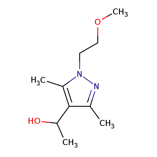 1-[1-(2-methoxyethyl)-3,5-dimethyl-1H-pyrazol-4-yl]ethan-1-ol