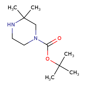 1-Piperazinecarboxylic acid, 3,3-dimethyl-, 1,1-dimethylethyl ester