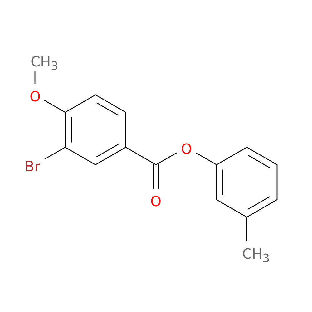 3-methylphenyl 3-bromo-4-methoxybenzoate