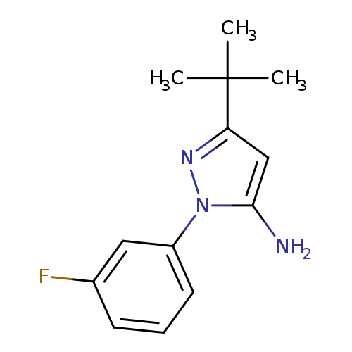 5-tert-Butyl-2-(3-fluoro-phenyl)-2H-pyrazol-3-ylamine