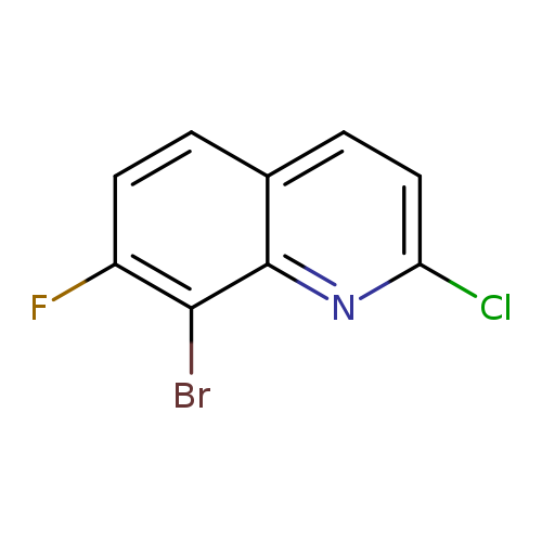 Quinoline, 8-bromo-2-chloro-7-fluoro-