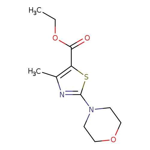 Ethyl 4-methyl-2-morpholin-4-yl-1,3-thiazole-5-carboxylate