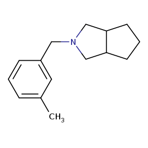 2-[(3-methylphenyl)methyl]-octahydrocyclopenta[c]pyrrole