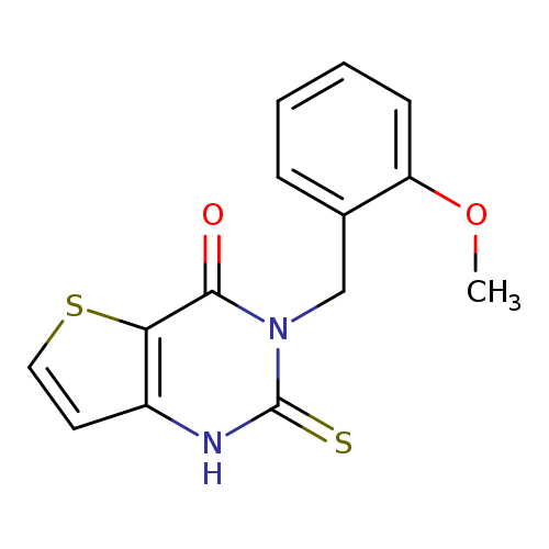 3-[(2-methoxyphenyl)methyl]-2-sulfanylidene-1H,2H,3H,4H-thieno[3,2-d]pyrimidin-4-one