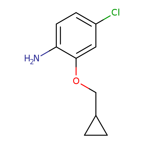 4-Chloro-2-(cyclopropylmethoxy)aniline