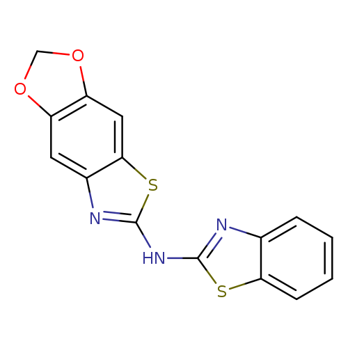 N-(1,3-benzothiazol-2-yl)-4,6-dioxa-10-thia-12-azatricyclo[7.3.0.0^{3,7}]dodeca-1(9),2,7,11-tetraen-11-amine