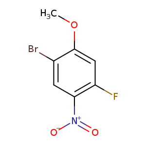 1-Bromo-4-fluoro-2-methoxy-5-nitrobenzene