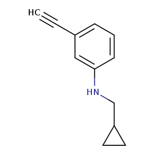 N-(Cyclopropylmethyl)-3-ethynylaniline