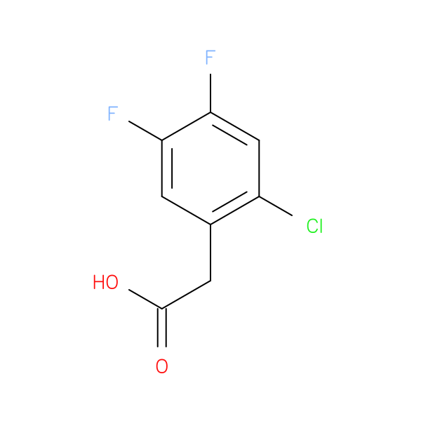 2-Chloro-4,5-difluorophenylacetic acid