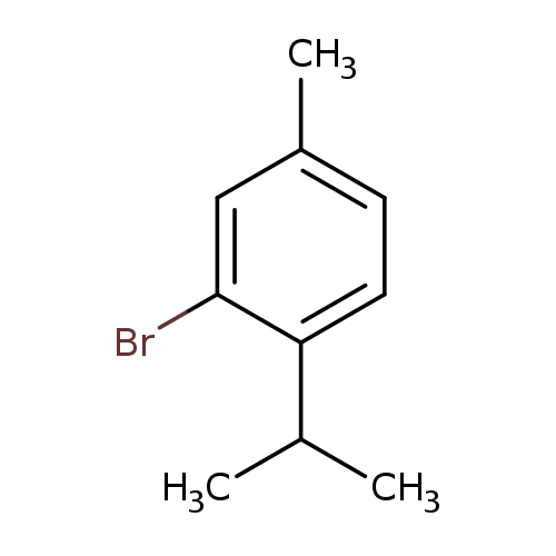 Benzene, 2-bromo-4-methyl-1-(1-methylethyl)-