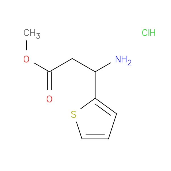 Methyl 3-amino-3-(thiophen-2-yl)propanoate hydrochloride