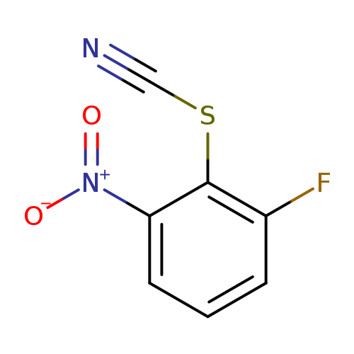 2-Fluoro-6-nitrophenylthiocyanate