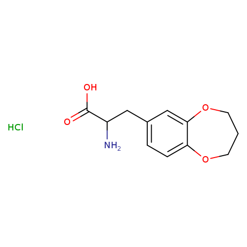 2-amino-3-(3,4-dihydro-2H-1,5-benzodioxepin-7-yl)propanoic acid hydrochloride