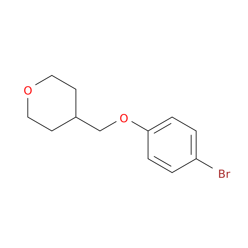4-((4-Bromophenoxy)methyl)tetrahydro-2H-pyran