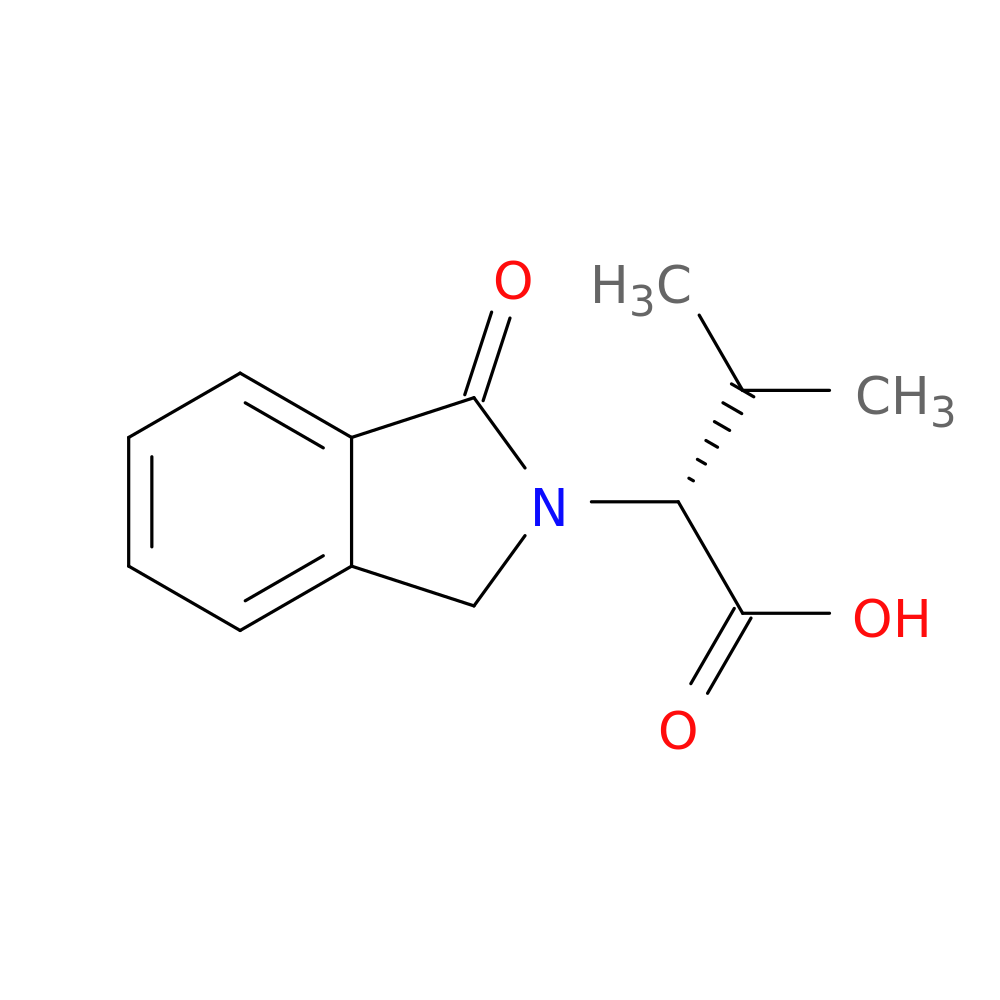 (2R)-3-Methyl-2-(1-oxo-2,3-dihydro-1H-isoindol-2-yl)butanoic acid