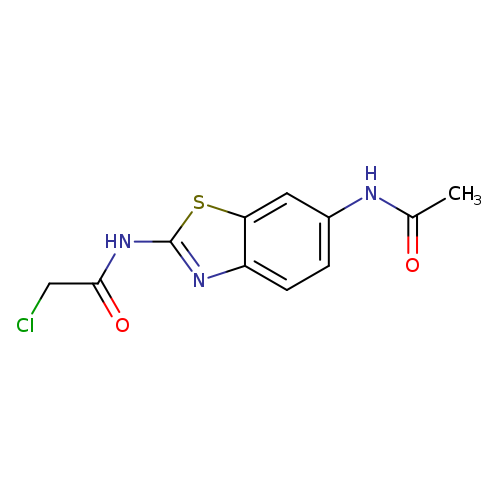 N-(6-Acetamidobenzo[d]thiazol-2-yl)-2-chloroacetamide