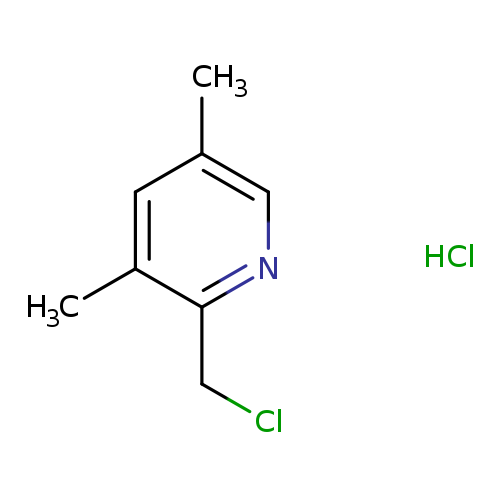 2-(chloromethyl)-3,5-dimethylpyridine hydrochloride