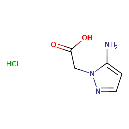 2-(5-amino-1h-pyrazol-1-yl)acetic acid hydrochloride
