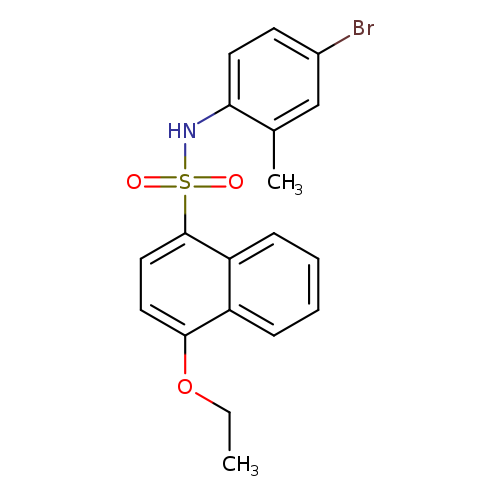 N-(4-bromo-2-methylphenyl)-4-ethoxynaphthalene-1-sulfonamide