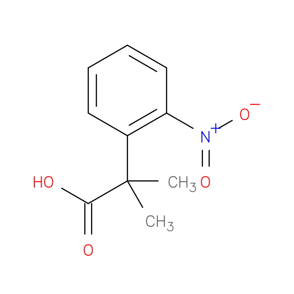 2-Methyl-2-(2-nitrophenyl)propanoic acid
