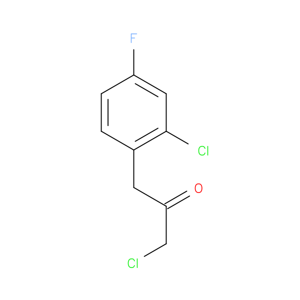 1-chloro-3-(2-chloro-4-fluorophenyl)propan-2-one