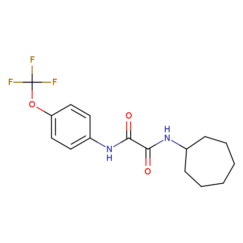 N'-cycloheptyl-N-[4-(trifluoromethoxy)phenyl]ethanediamide