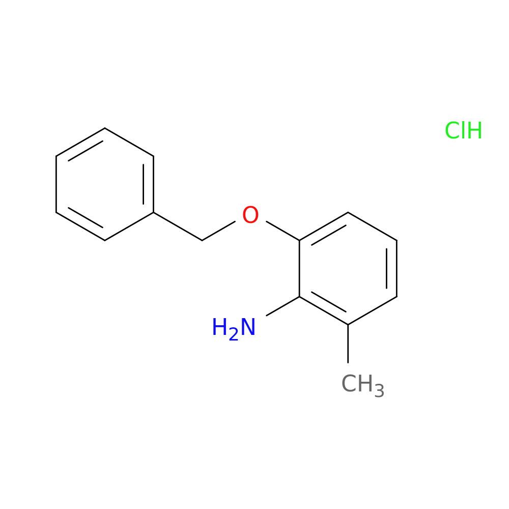 2-(benzyloxy)-6-methylaniline hydrochloride